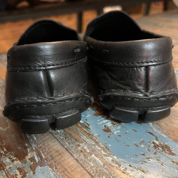 PRADA Men's Saffiano Leather Penny Drivers, SZ 9 - Picture 5 of 7